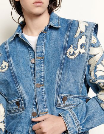 Sandro Jeansjacke