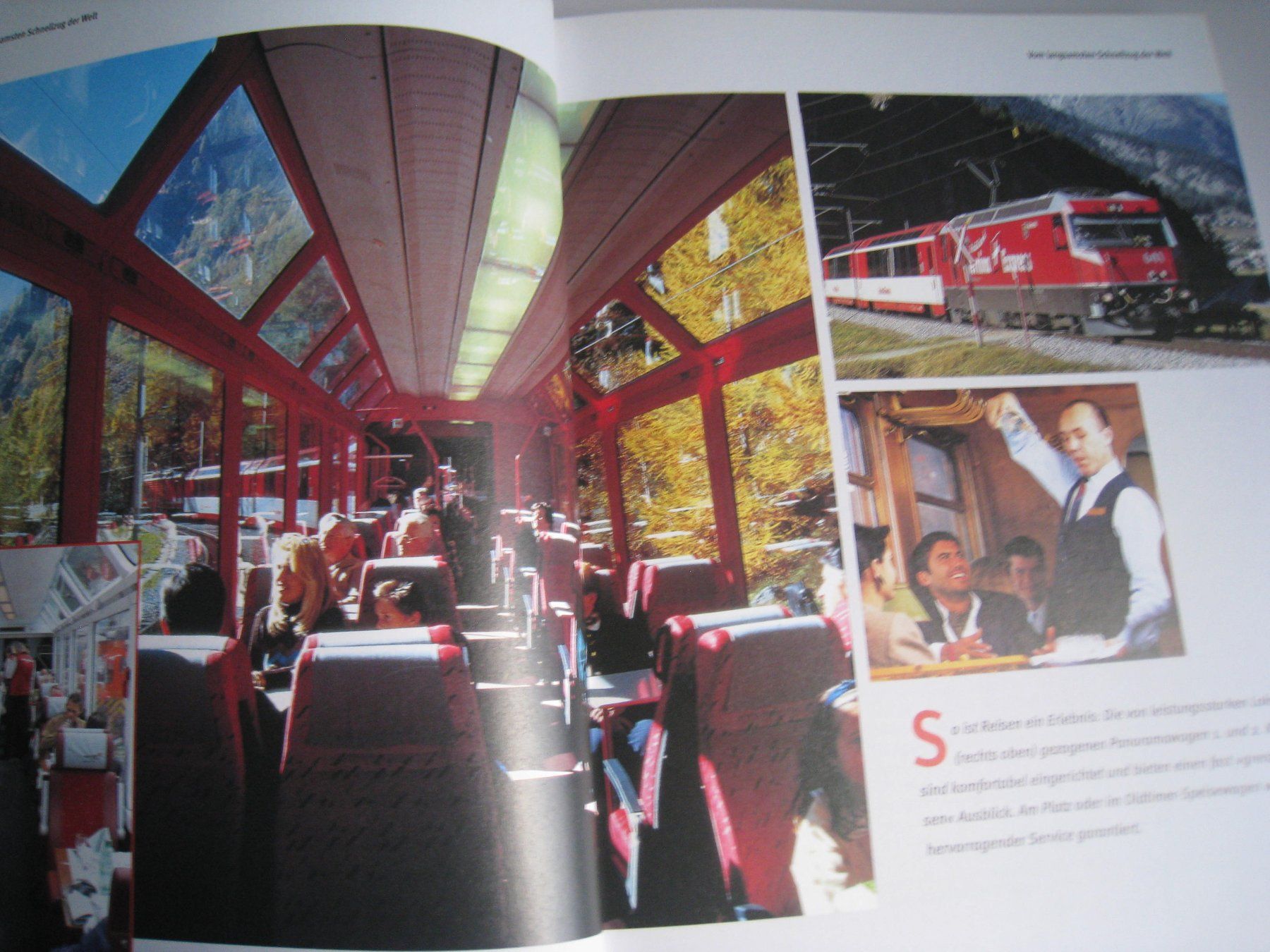 Libri: Der Glacier - Express, St. Moritz - Zermatt, GeraMond-Verlag – Usato da Buchs ZH venduto da swiss-train 2