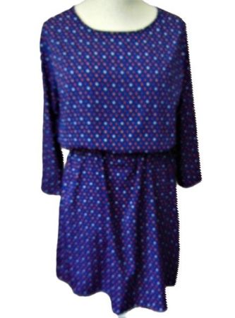 Gr. 40/42 Kleid odTunika leicht Pünktli BLANCHE PORTE L92cm
