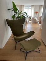 BoConcept Imola Sessel mit Fusshocker  Top Zustand