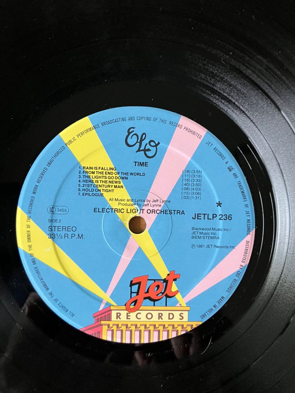 Schallplatten: LP Electric Light Orchestra, Time – Gebraucht aus winterthur von Grami1 7