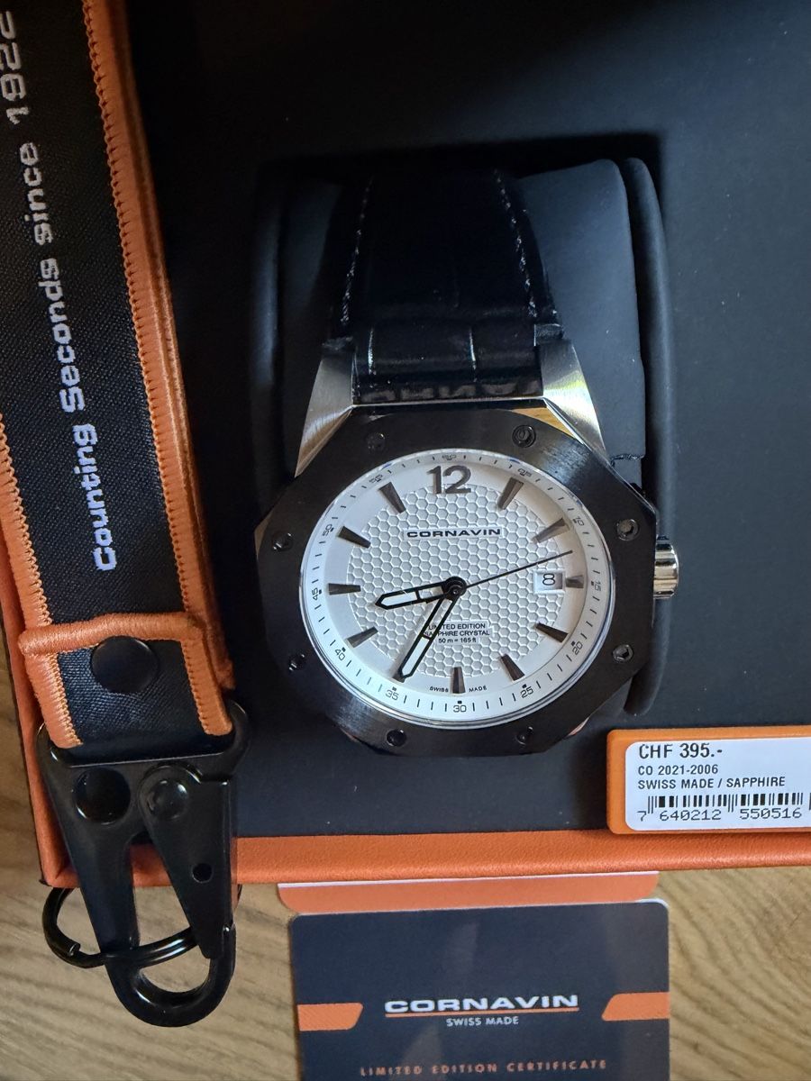 Orologi: CORNAVIN CO – Nuovo e nell'imballaggio originale da Bachenbülach venduto da RN-789 5