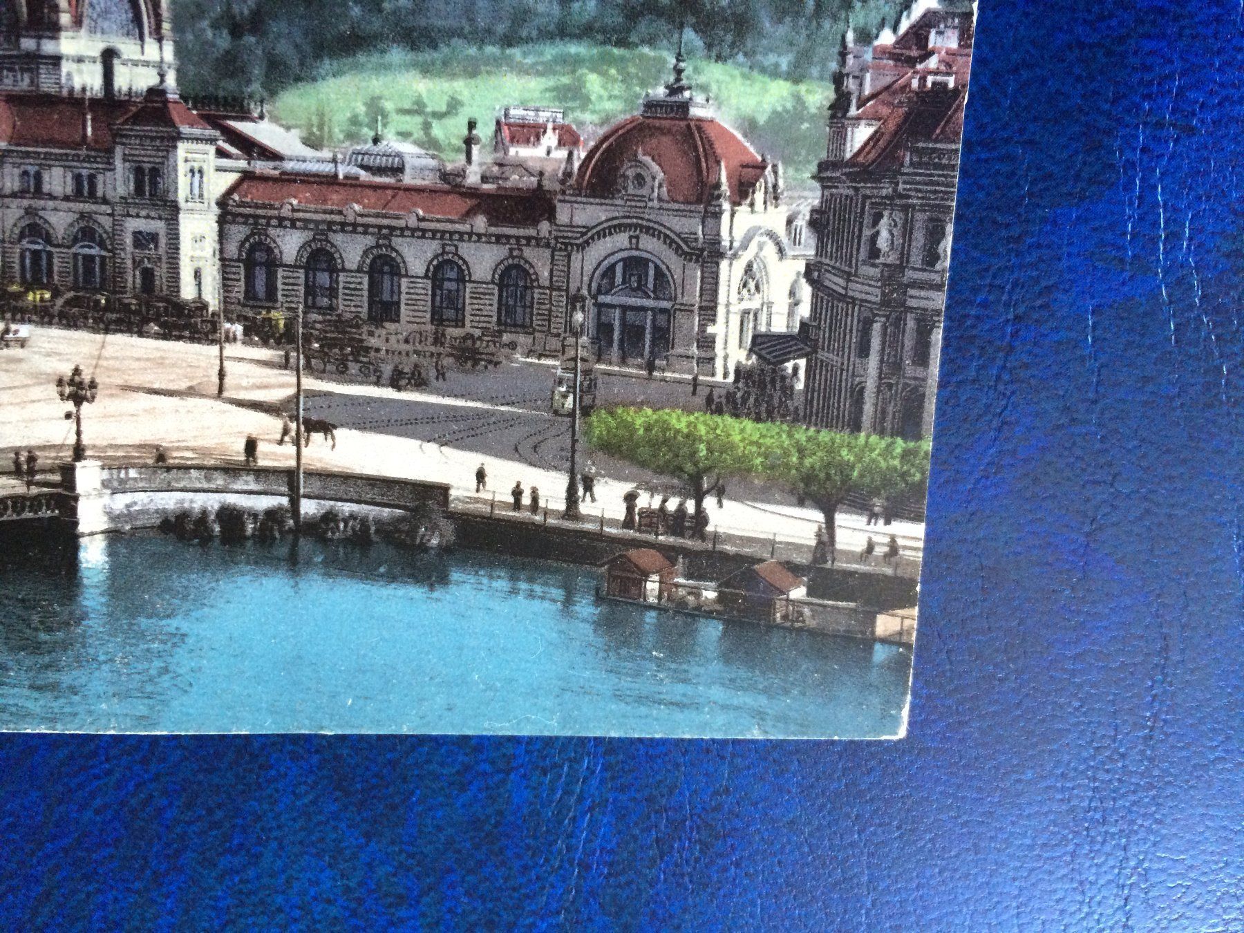Cartes postales: AK Bahnhof Seebrücke Luzern – Défectueux à Küssnacht am Rigi par cartolina-1 4