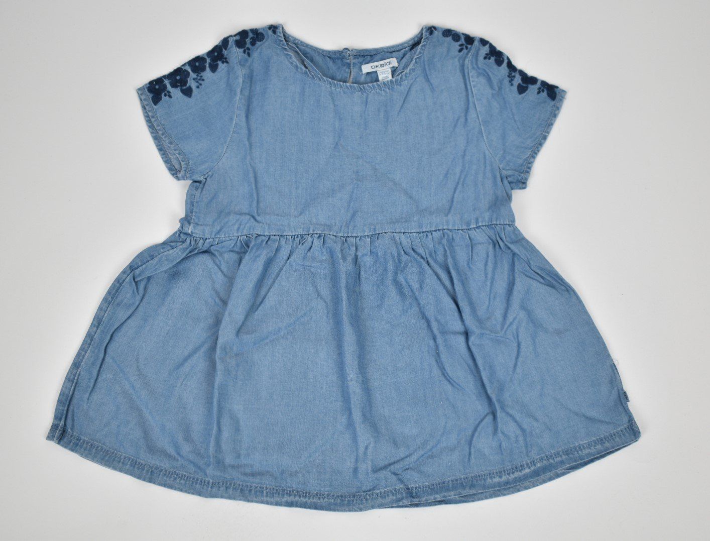 Okaidi Camicette, T-shirt & Top: Okaidi Bluse/Tunika, Mädchen, Gr.140 – Usato da Nürensdorf venduto da 2ND_STORY