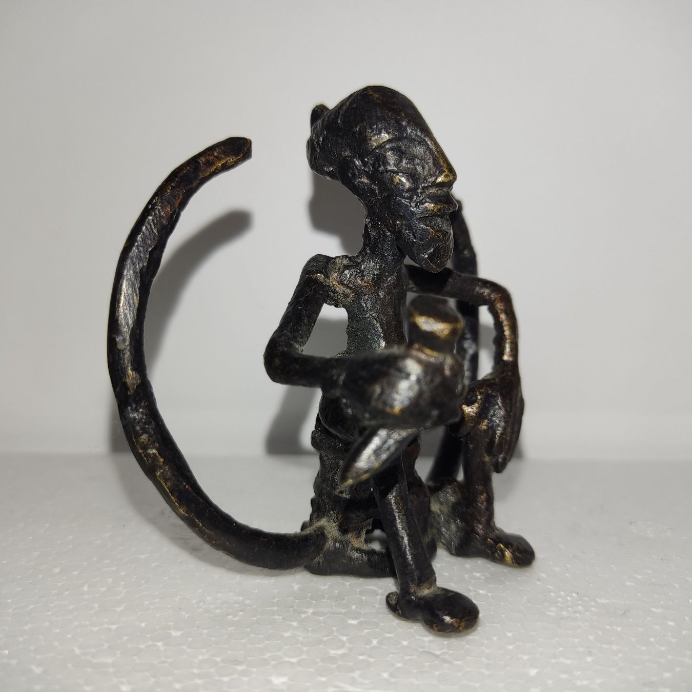 Statuette: Dogon König Figur, 6,5 cm Hoch – Usato da Rieden SG venduto da res1291 2