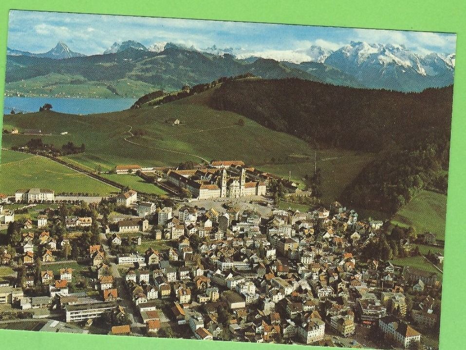 Ansichtskarten: Einsiedeln mi Sihlsee – Gebraucht aus Zürich von t24_de