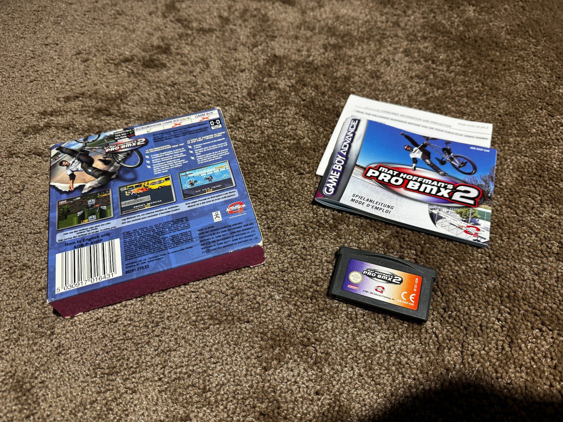 Nintendo Spiele: Game Boy Advance / GBA - Mat Hoffman's Pro BMX 2 – Gebraucht aus Worben von Modellfan 1