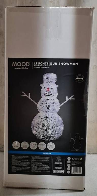 Tutte le decorazioni: Mood Leuchtfigur Schneemann LED – Usato da Winkel venduto da aivahmolina 2