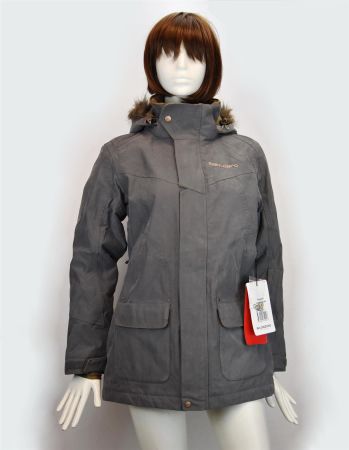 BelowZero Damen Skijacke Winterjacke Jacke/grau matt/Gr.S
