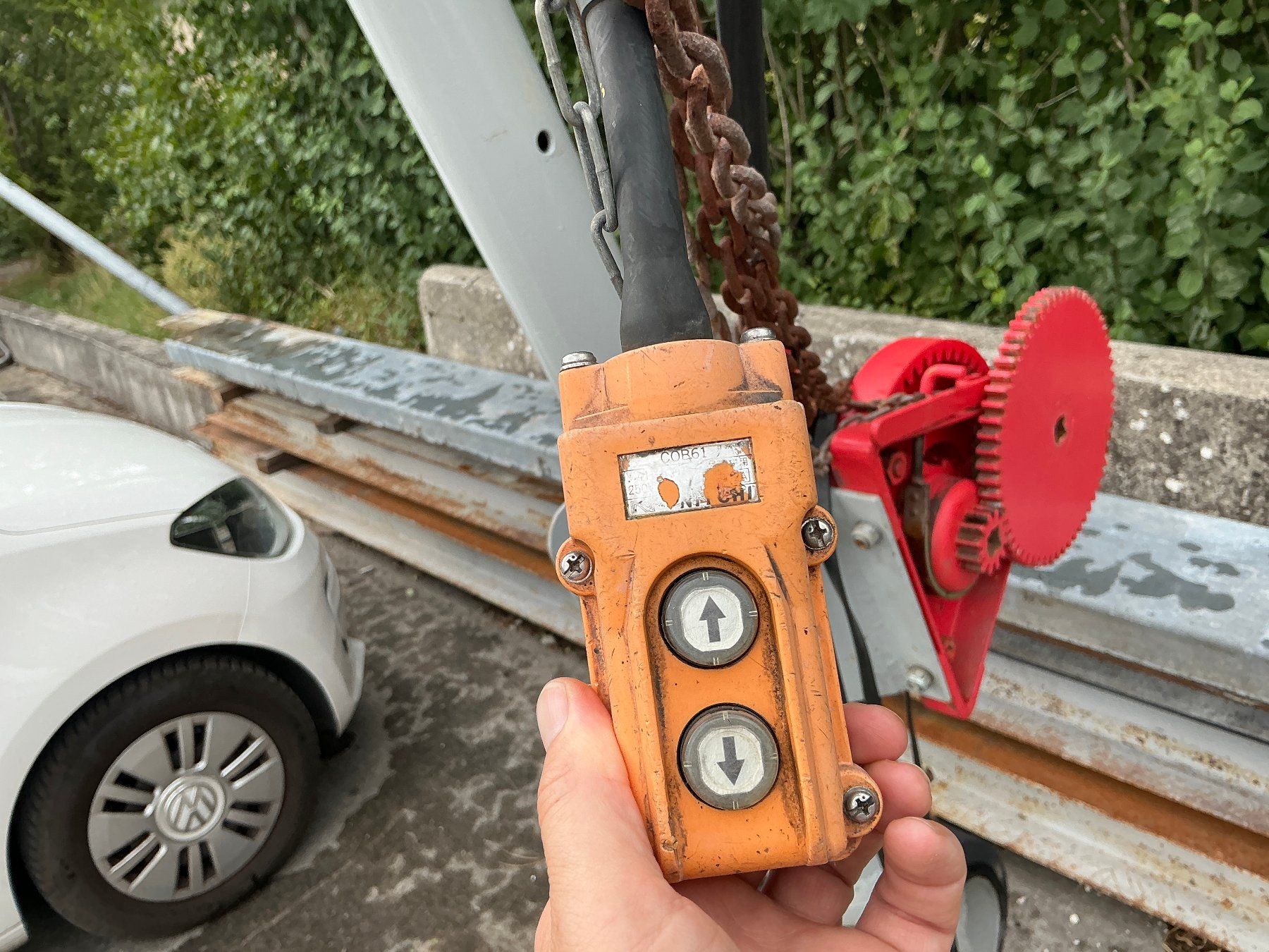 Meili Paranco multiuso: Palan à chaîne électrique – Usato da Vernier venduto da Jetdeau1 5