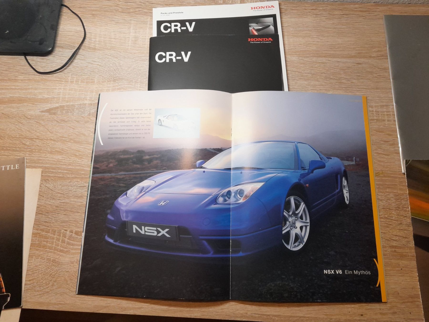 Honda Documenti: Div. Alte Honda Auto Prospekte – Usato da Thun venduto da Dominic026 2