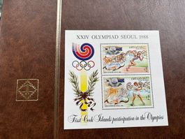 Olympiade Seoul 1988 Briefmarken Cook Islands