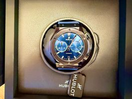Hublot neuwertig Classic Fusion Chronograph Ceramic Blue