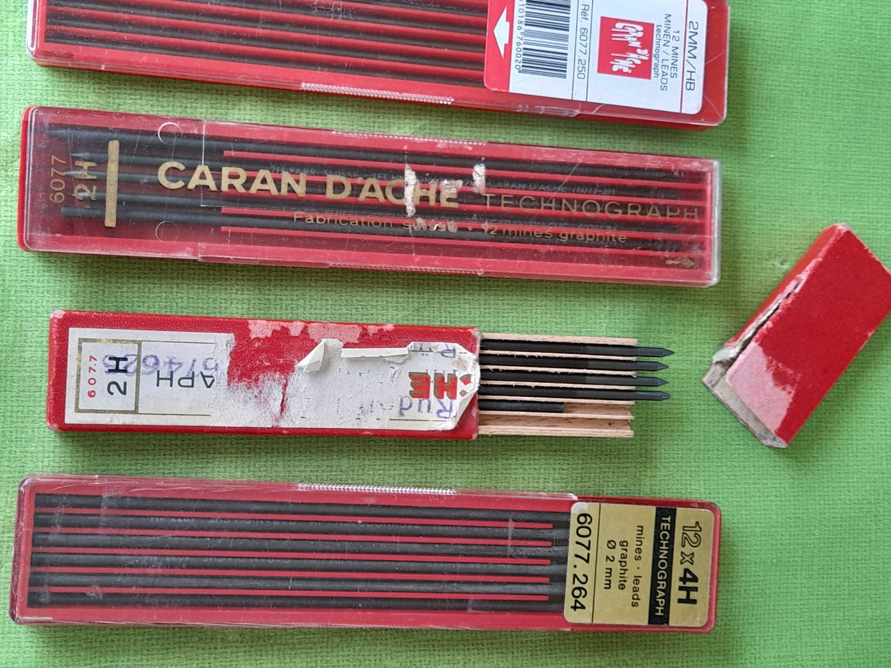 Caran D'Ache Matite, matite colorate & gessi: Lot Caran D`Ache Minen – Usato da Aeschi b.Spiez venduto da 52_wochen 2
