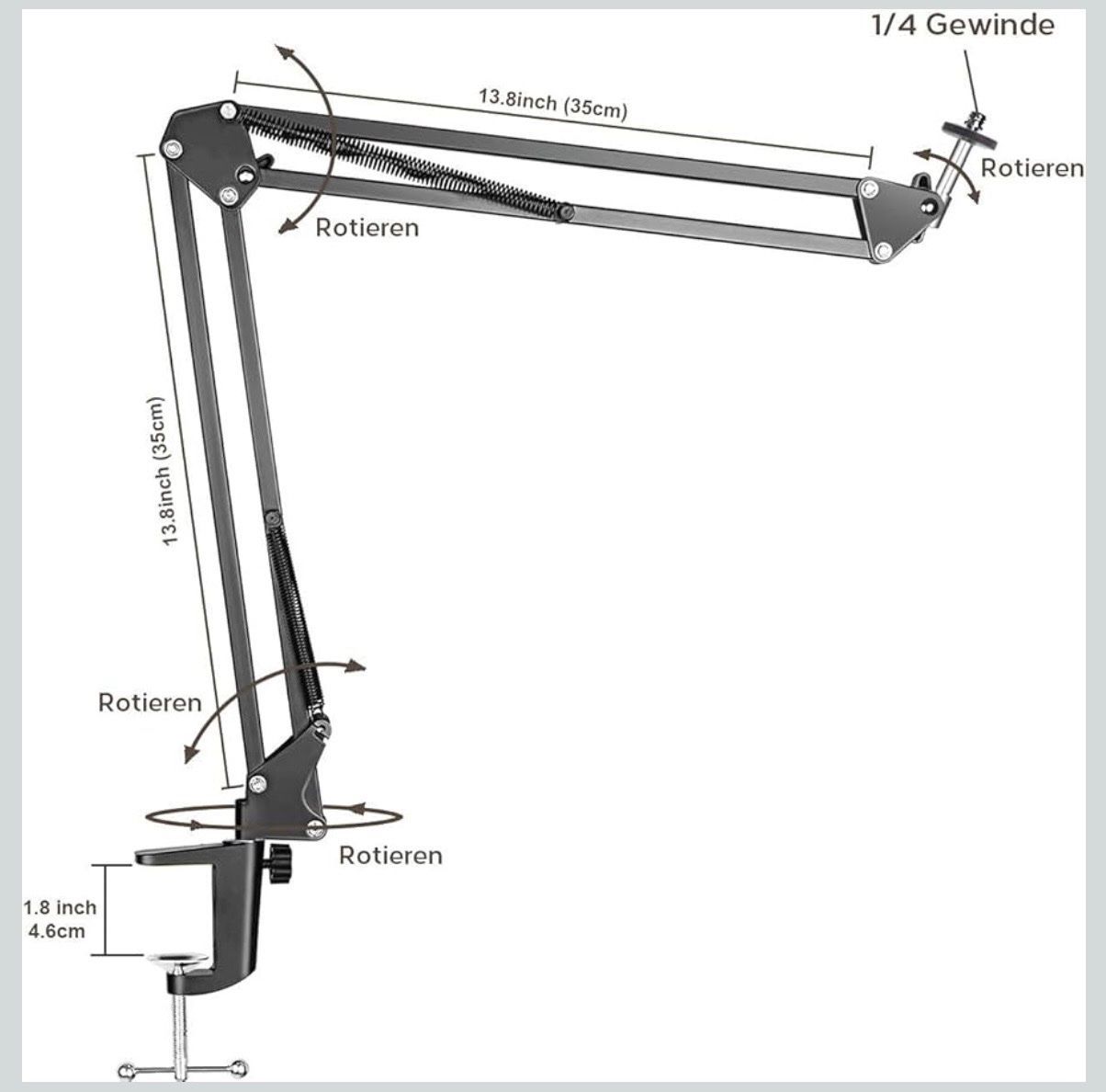 CD: Overhead Tripod for content creation, drawing, unboxing – Nuovo (secondo la descrizione) da Remigen venduto da ShiroAyato15 1