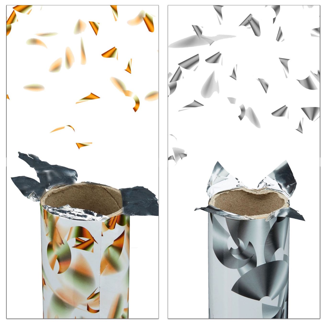 Tutte le decorazioni: 10x Party Popper Gold/Silber – Nuovo e nell'imballaggio originale da Bülach venduto da StoreInShopOutlet 6
