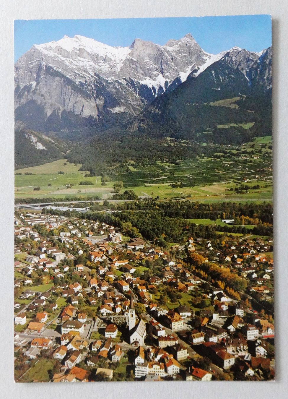 Cartoline postali: Bad Ragaz mit Falknis – Usato da Fétigny venduto da Billy2miny