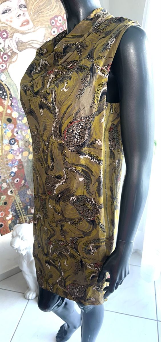 Vestiti: CARVEN KLEID GR. 38 Seide – Usato da Unteraegeri venduto da MH203 4