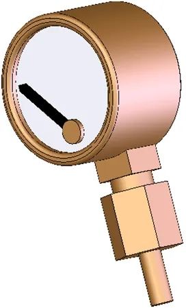 Modellini di ferrovie: Roundhouse Manometer – Nuovo e nell'imballaggio originale da Ostermundigen venduto da Bahnfan