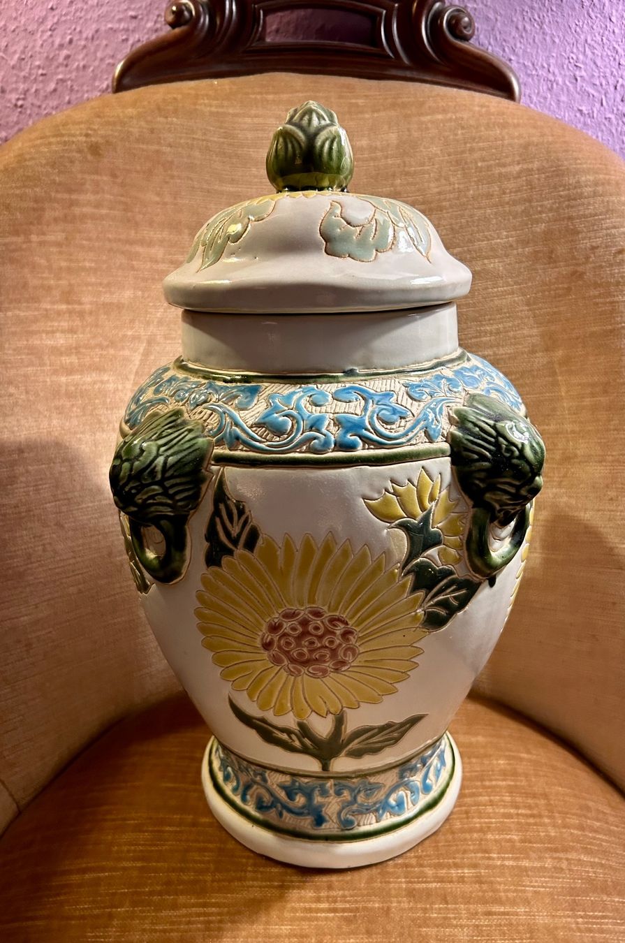 Vasi & Recipienti: Potiche balustre chinoise et son couvercle – Usato da Petit-Lancy venduto da Pierre_le_voyageur 1