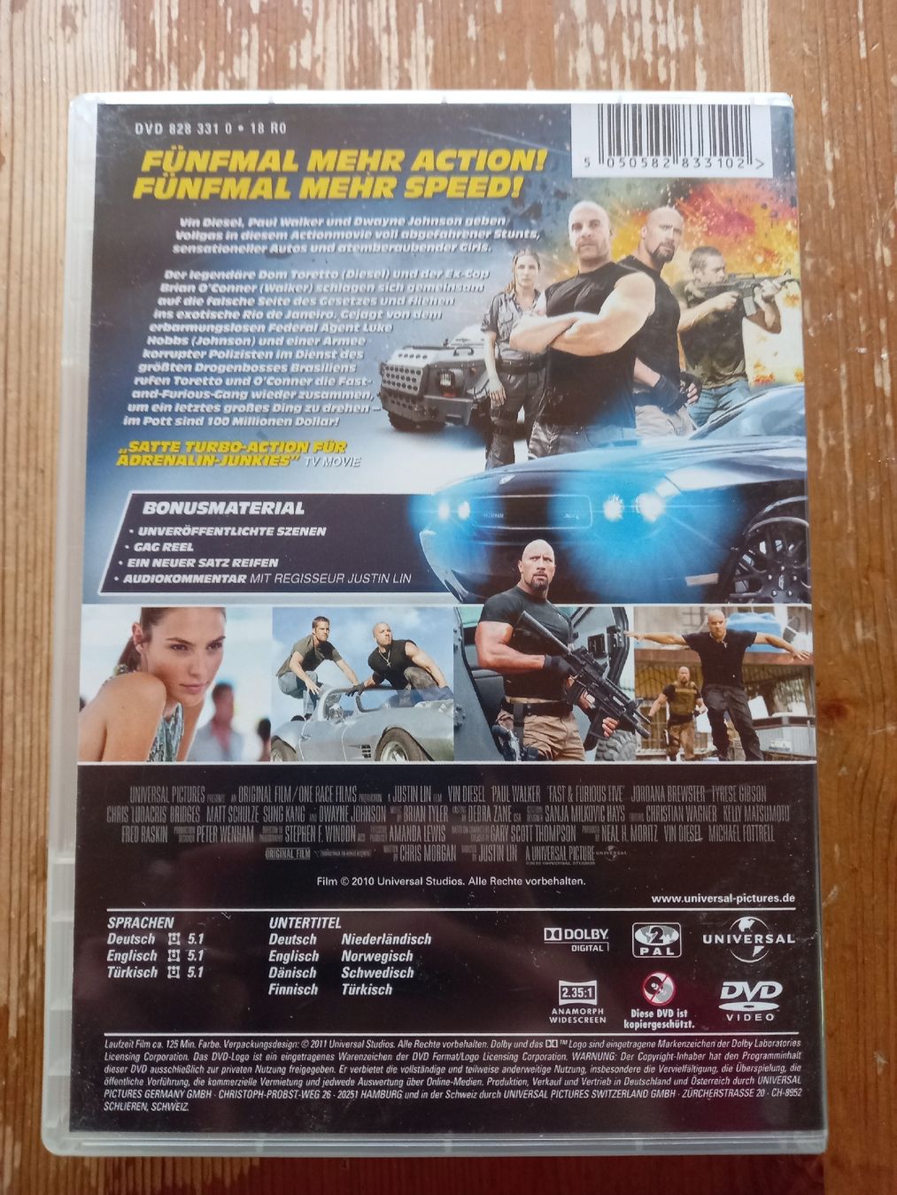 Tutti i DVDs: DVD Fast & Furious 5 – Usato da Langenthal venduto da noa_9wcy 2