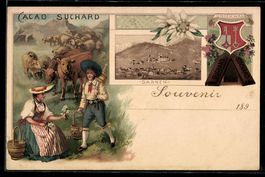 Litho Sarnen, Reklame für Cacao Suchard
