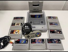 Super Nintendo (SNES) + Spiele Bundel