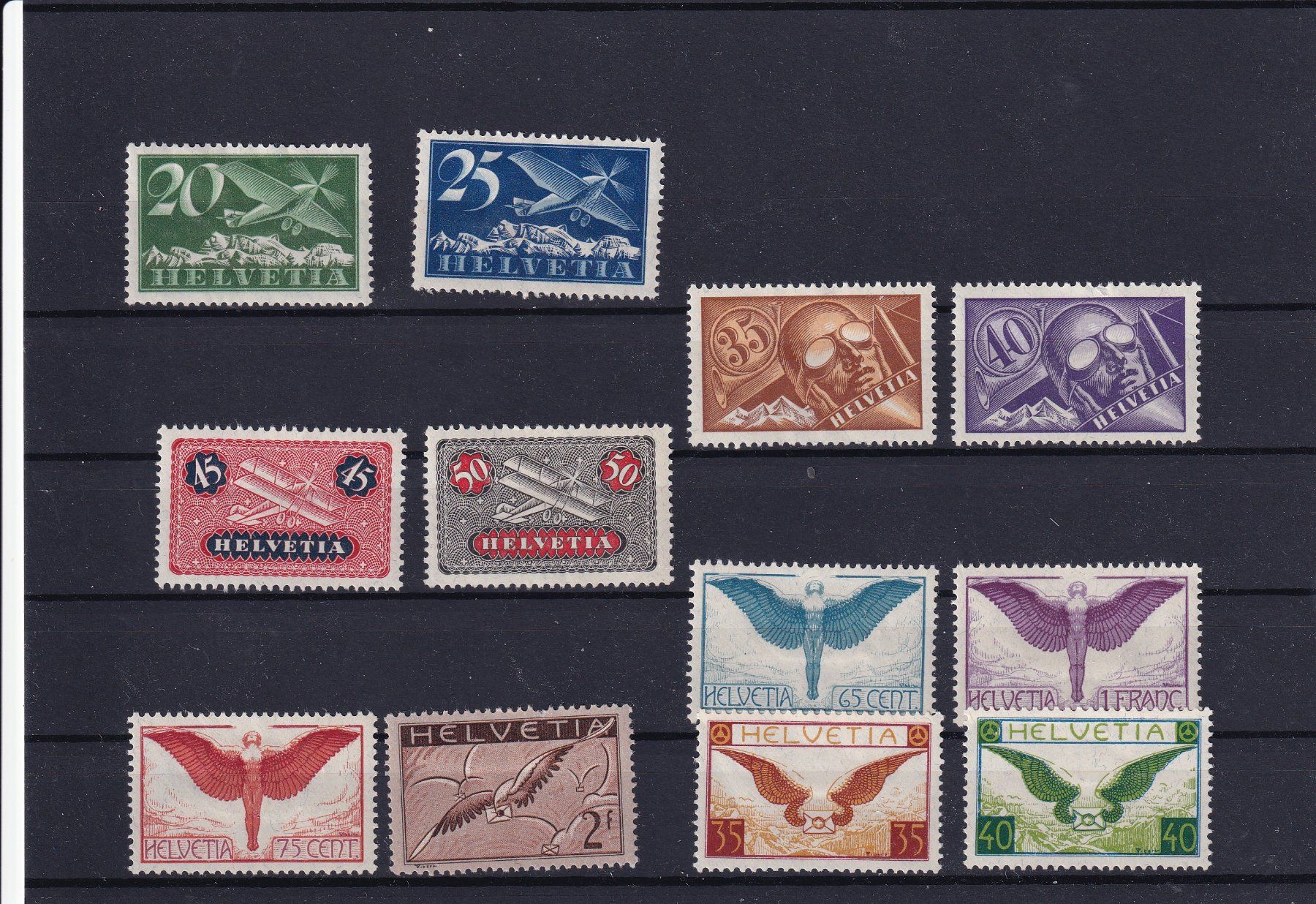 Tutti i francobolli: Flugpost, 1923 + 1929 – Nuovo (secondo la descrizione) da Birsfelden venduto da chr_yq2g