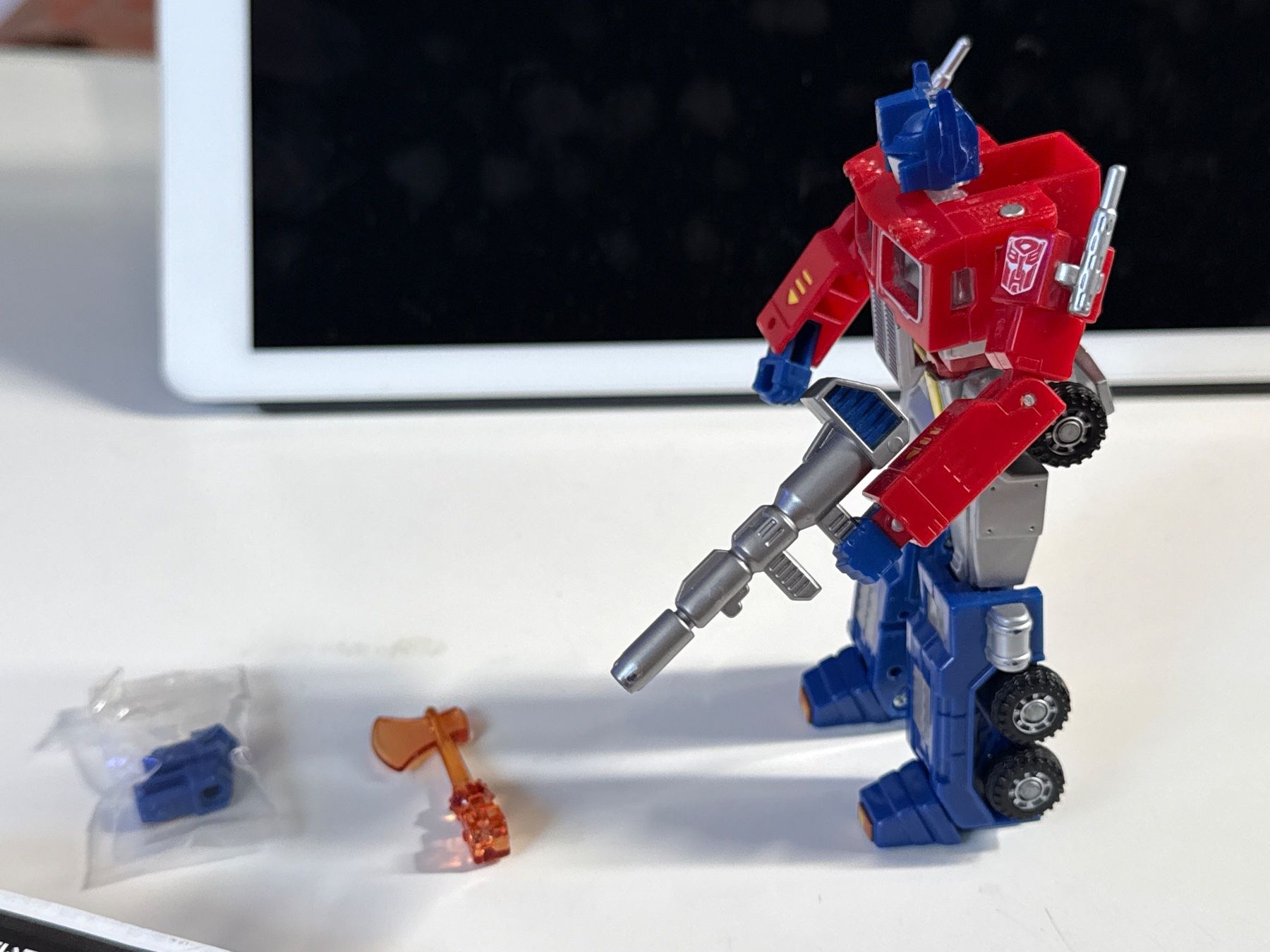 Statuette: Transformers Robot Masters RM-01 G1 Convoy Takara – Usato da Allschwil venduto da meeresperle 3