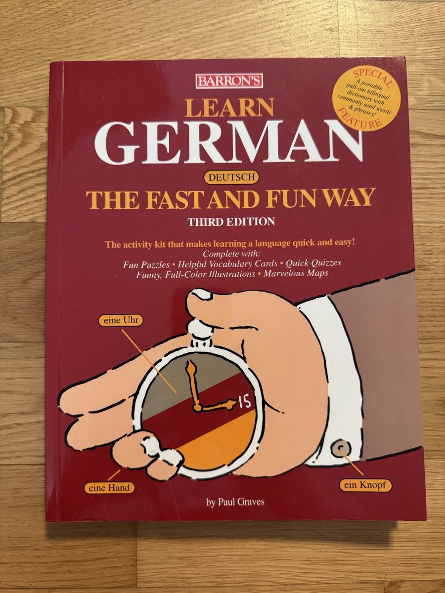 Libri: Barron's Learn German The Fast and Fun Way 3rd Edition – Nuovo (secondo la descrizione) da Schlieren venduto da sch_7wfd