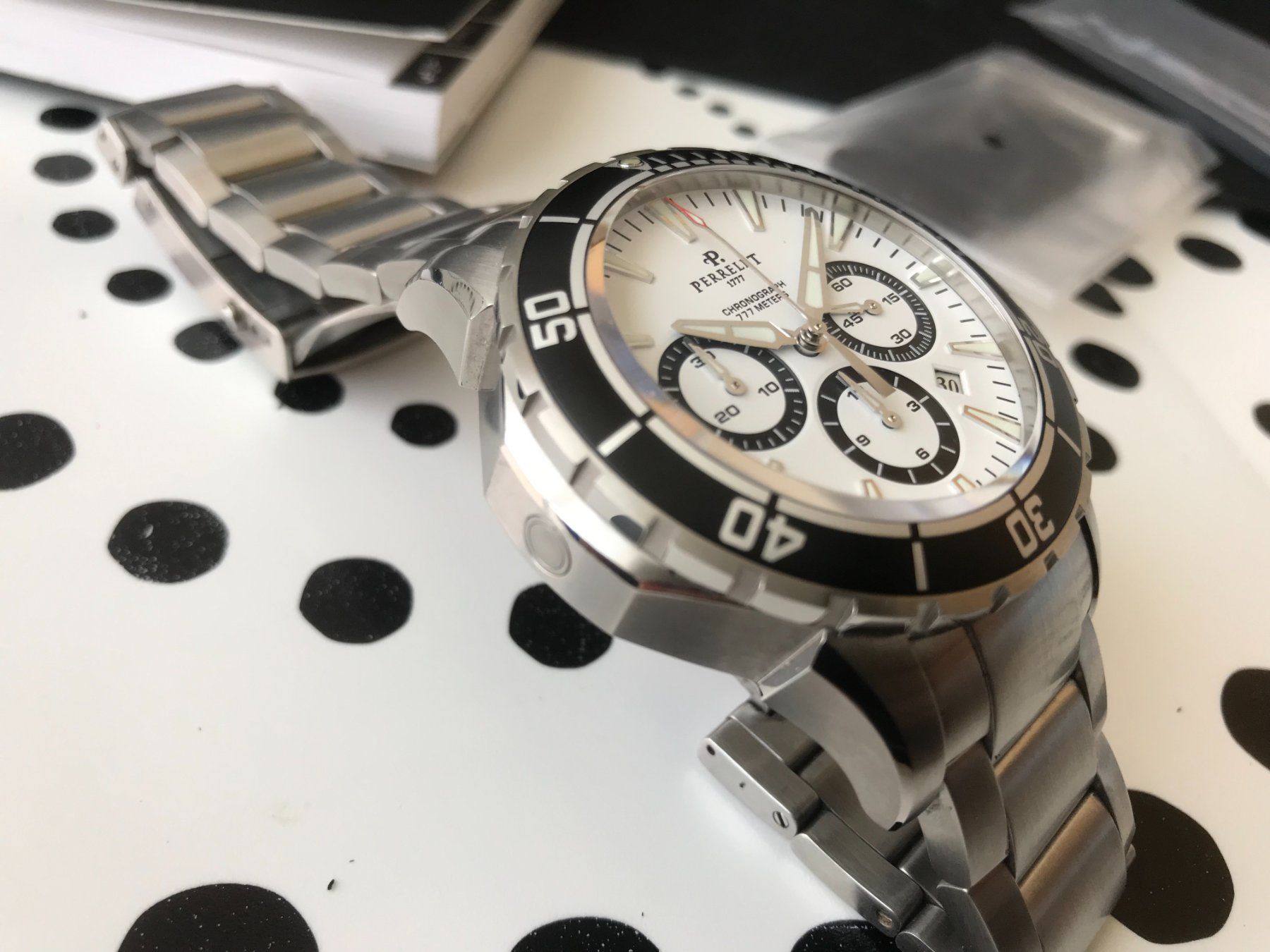 Perrelet Uhren: PERRELET SEACRAFT - CHRONOGRAPH AUTOMATIC DIVER - SWISS MADE – Gebraucht aus Epalinges von watchforyou 3