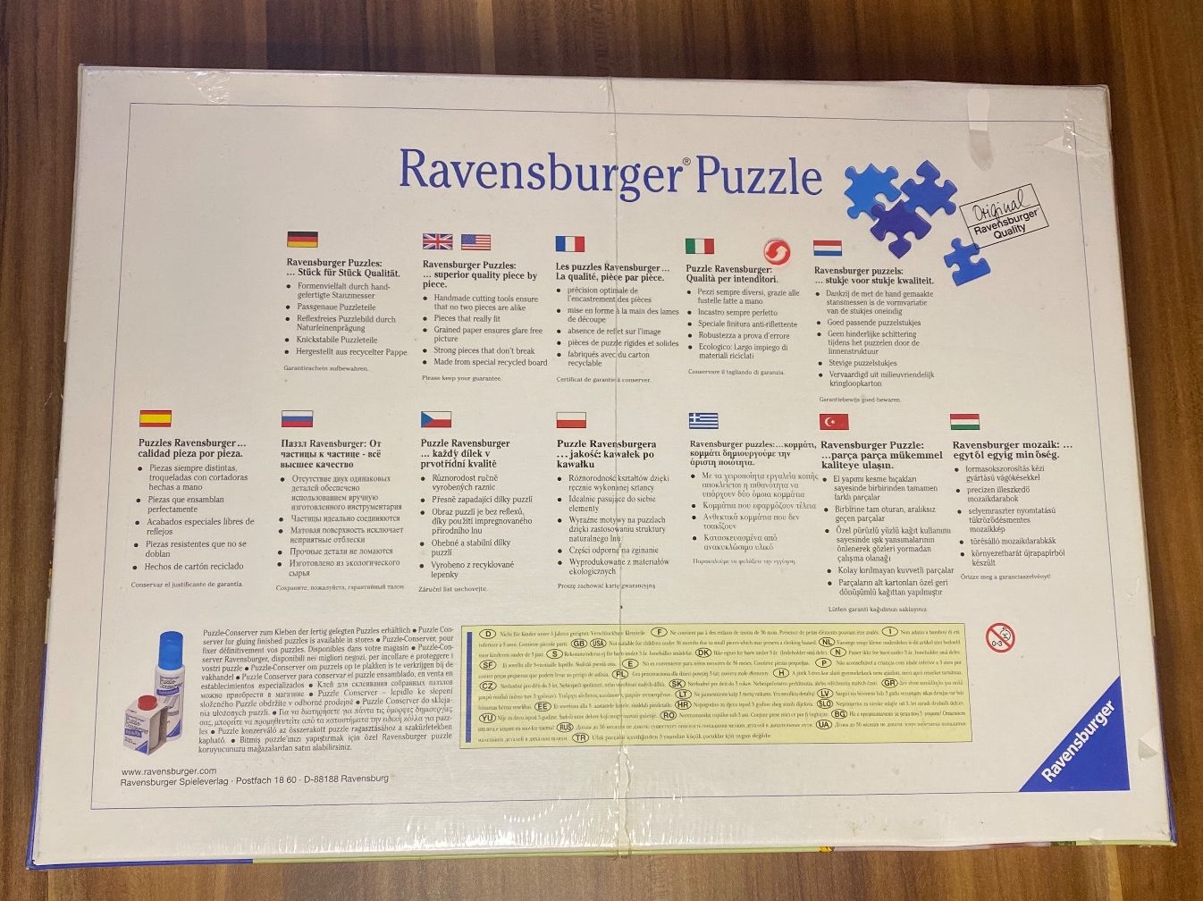 Ravensburger Puzzles: RAVENSBURGER PUZZLE NEU 1000PZ – Neu und originalverpackt aus chiasso von Wulli 1