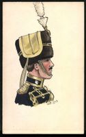Künstler Handgemalt: Soldat in Uniform 