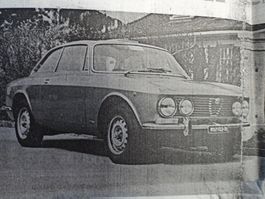 Prospekt Testbericht Alfa Romeo 2000 GTV 1972 AR 26/72
