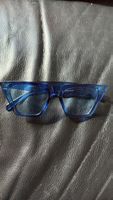 Stylish blue sunglasses