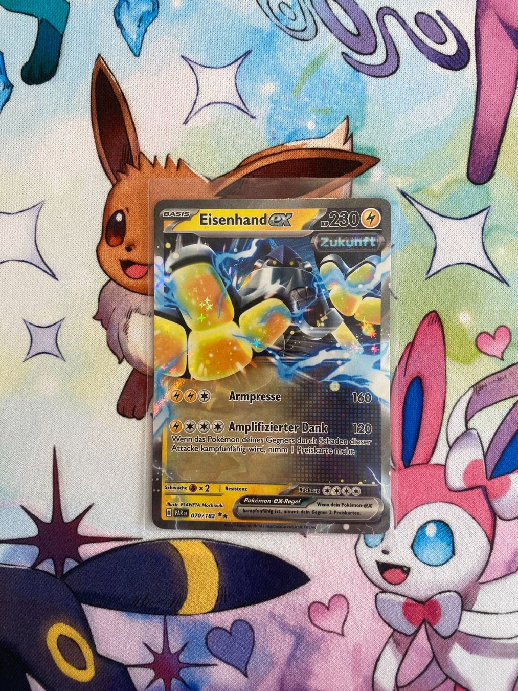 Pokémon Carte collezionabili: Pokemon Eisenhand EX 070/182 PAR – Usato da Grindelwald venduto da TSG-G-Town
