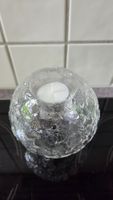 Teelichthalter Kugel aus Glas