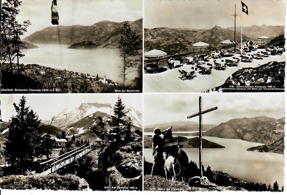 Cartoline postali: Klewenalp – Usato da Hochdorf venduto da Ziegel-16