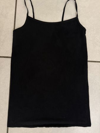 Top von Schiesser schwarz, M, 38 Damen Unterwaesche
