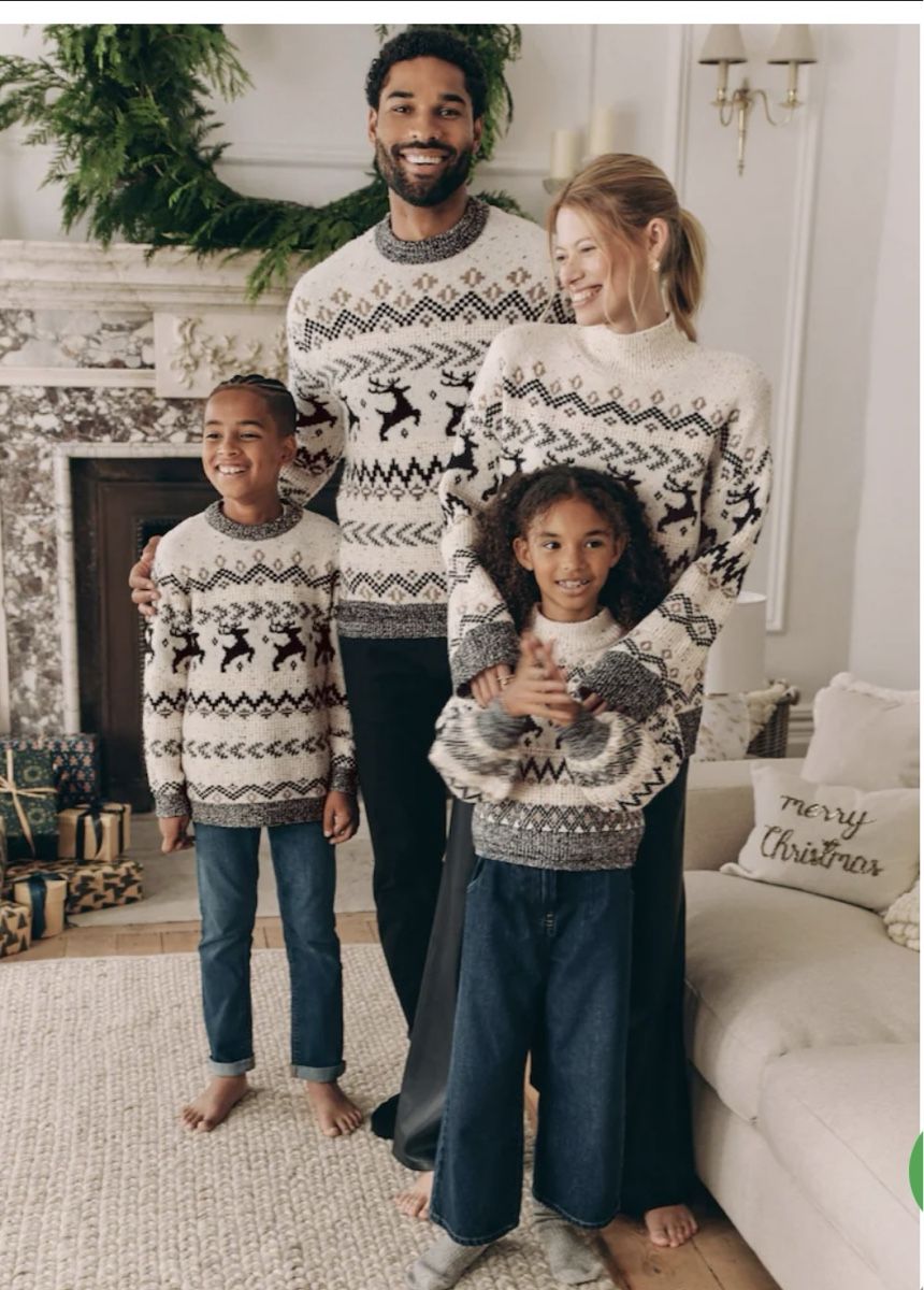 Next Pulls & Sweat-shirts: Partnerlook Weihnachtspullover Familie 3.Stk zusammen – Neuf avec emballage d'origine à Aristau par Evelinik