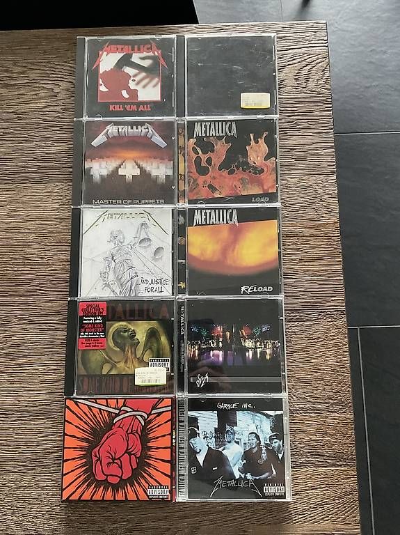 CDs: Metallica CD Sammlung – D'occasion à Bülach par wei_w5tw