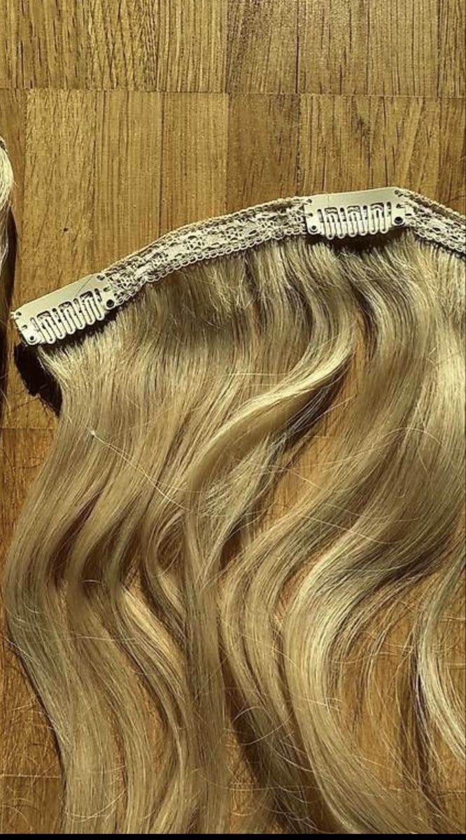 Haarschmuck: Extensions capillaires she Exten Clip blond naturel – Neu (gemäss Beschreibung) aus Ballens von Annushka26 5