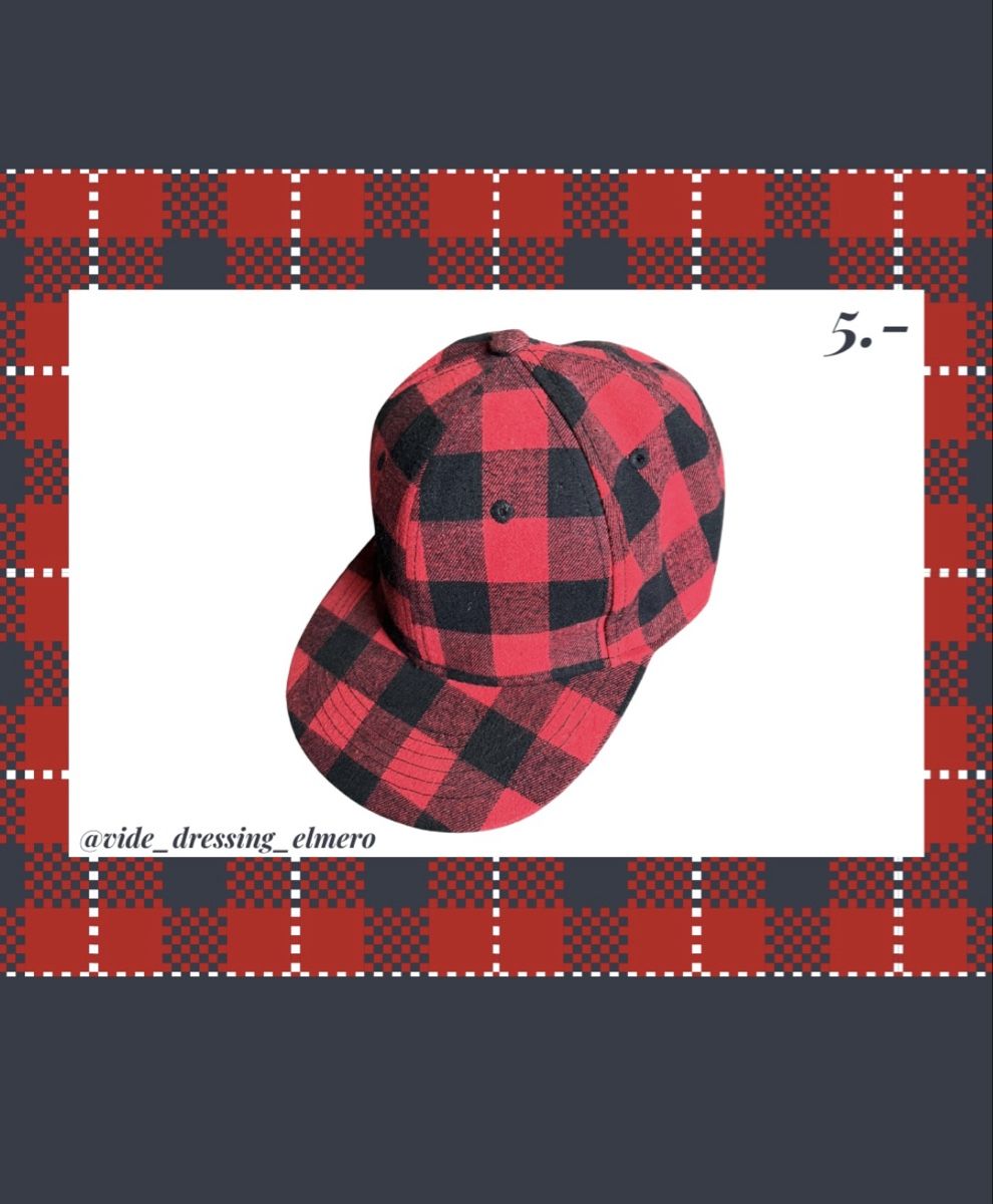 Hüte, Mützen & Caps: Casquette à carreaux – Neu (gemäss Beschreibung) aus Massonnens von Rebelle88