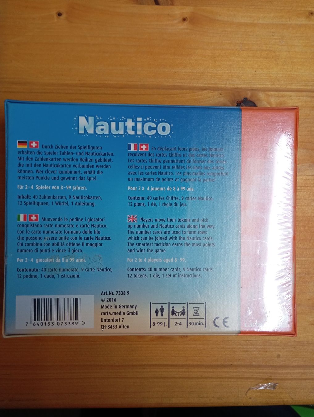Giochi: Nautico Kartenspiel – Nuovo e nell'imballaggio originale da Winterthur venduto da pjuma01 1