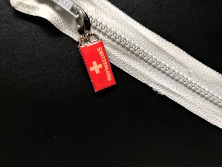 Reissverschluss Zipper zum Anhängen an RV, Mod.Switzerland