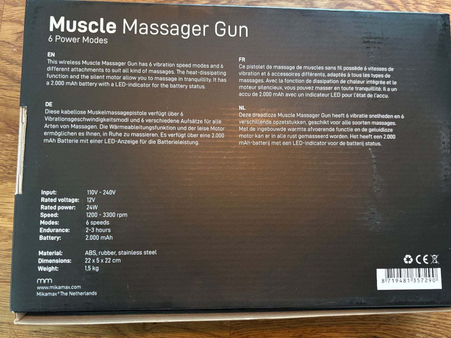 Appareils de massage: Massagepistole 6 Power Modes – D'occasion à Bülach par bjoernbenny 1