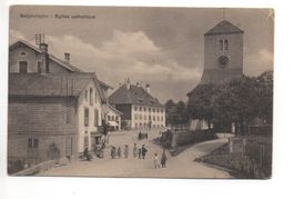SAIGNELÉGIER Eglise catholique - gel. Feldpost