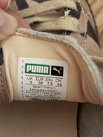 Puma Damenschuhe Grösse 38 beige/schwarz gemustert