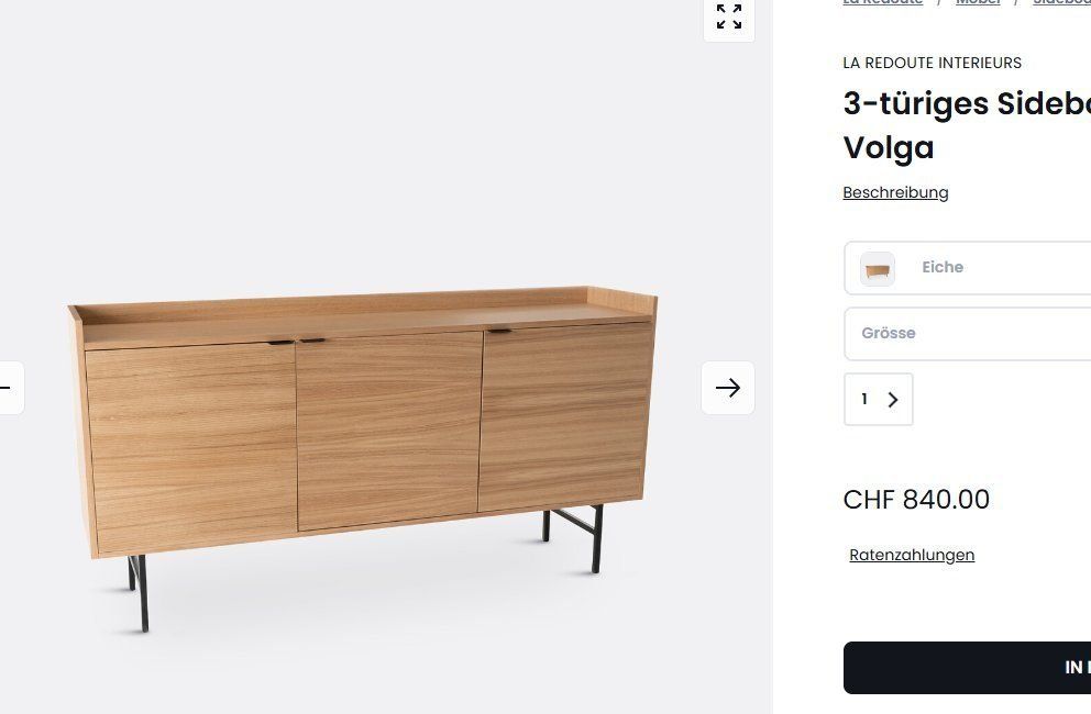 La Redoute Cassettiere: Sideboard Kommode 175cm lang La Redoute – Usato da Triengen venduto da Meetmeatthebodega 2
