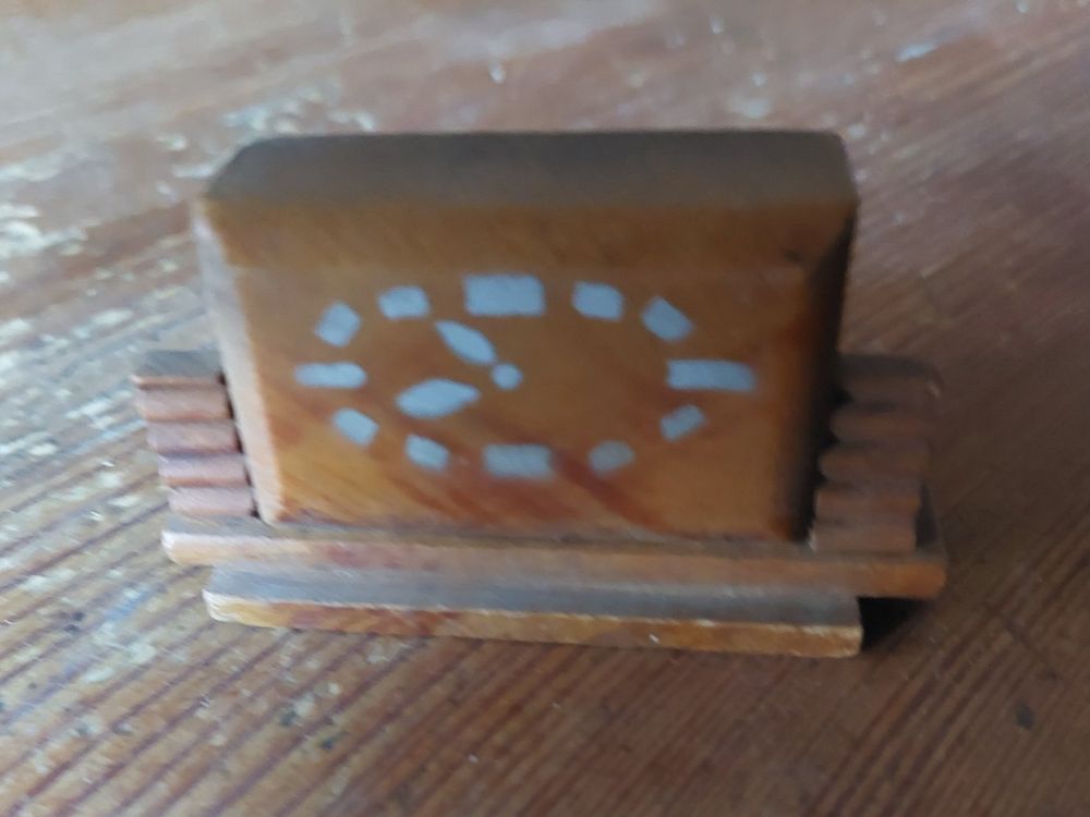 Alte Holz-Buffetuhr fürs Puppenhaus-Puppenstube (Gebraucht) in ...